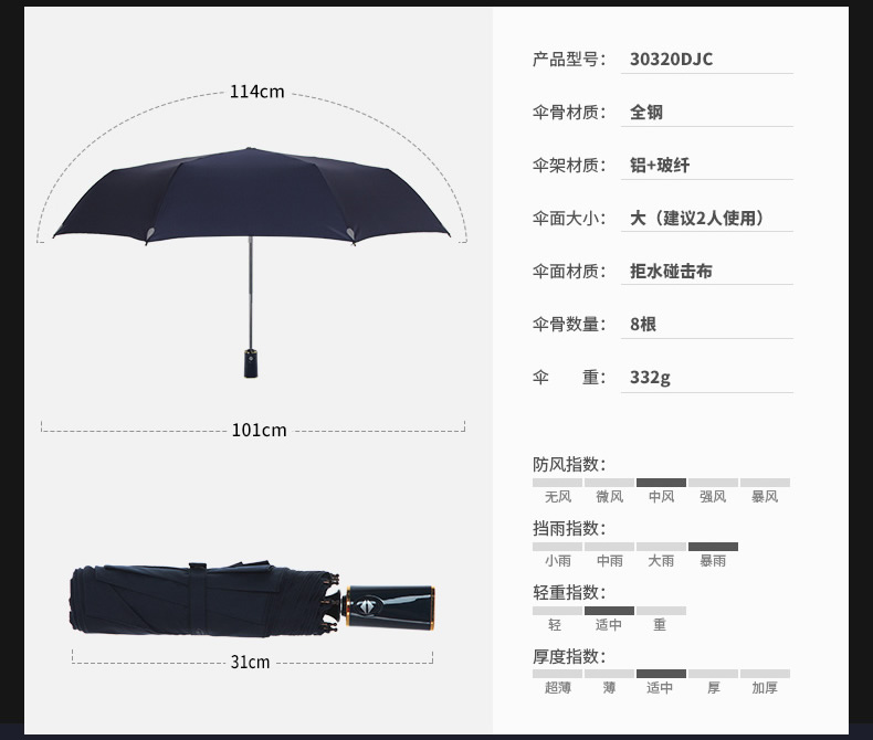 全自動雨傘