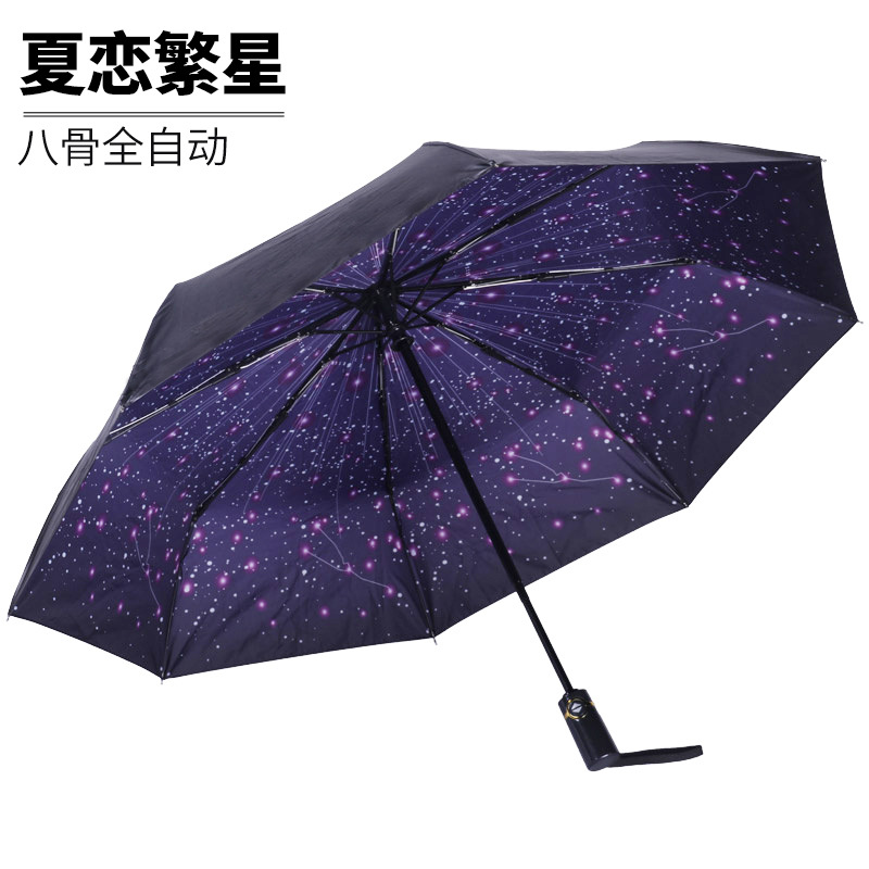 星空數碼印廣告傘 星空數碼印廣告傘