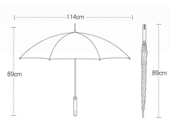 高爾夫傘尺寸