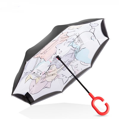 創意卡通兒童反向傘