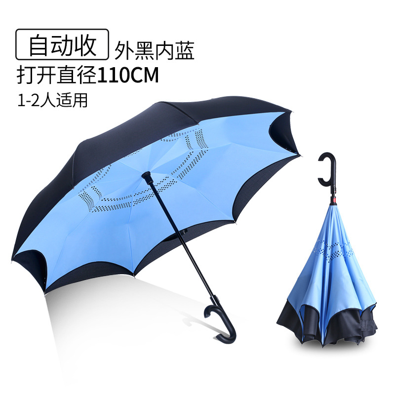 自開收反向傘